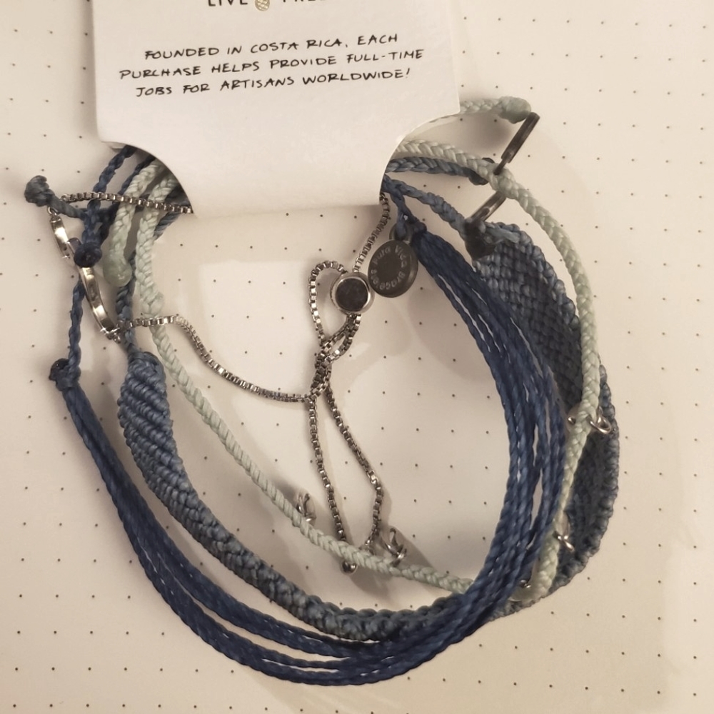 Puravida bracelet stack